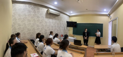 BUỔI GIAO LƯU CỦA ĐẠI DIỆN THÀNH PHỐ KISARAZU VÀ CÁC ỨNG VIÊN THỰC TẬP SINH ĐIỀU DƯỠNG CỦA NCHR
