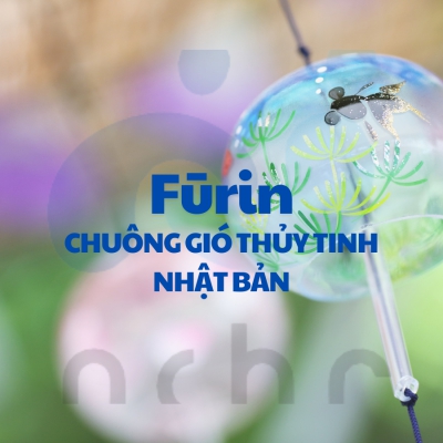 Fūrin - Chuông gió thủy tinh Nhật Bản