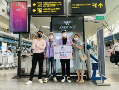 LỄ XUẤT CẢNH TIỄN HỌC VIÊN ĐI LÀM VIỆC VÀ HỌC TẬP TẠI NHẬT BẢN – 29/04/2022