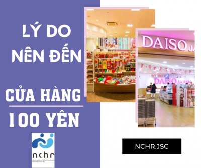 LÝ DO NÊN ĐẾN CỬA HÀNG 100 YÊN KHI Ở NHẬT BẢN