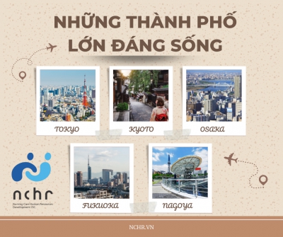 NHỮNG THÀNH PHỐ LỚN ĐÁNG SỐNG NHẤT NHẬT BẢN NGOÀI TOKYO
