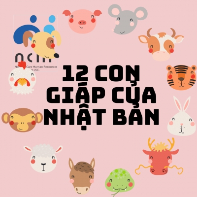 TÊN 12 CON GIÁP TRONG TIẾNG NHẬT