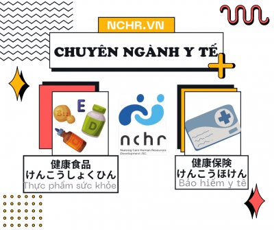 TỪ VỰNG TIẾNG NHẬT THEO CHỦ ĐỀ NGÀNH Y TẾ